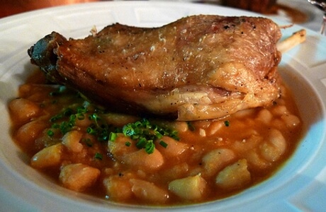 Confit duck leg cassoulet  recipe