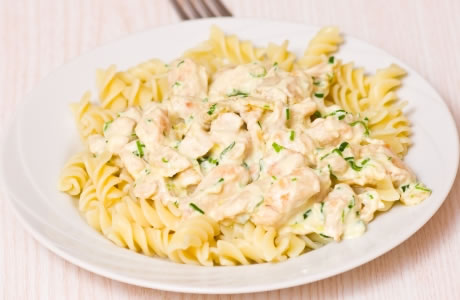 Creamy chicken pasta recipe