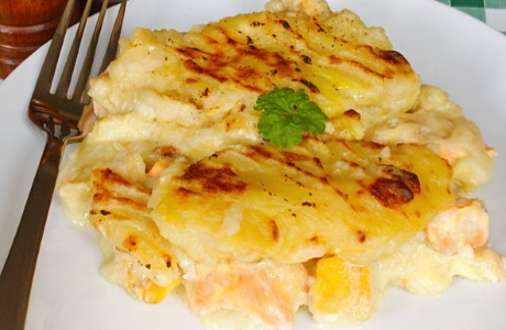 Fish pie nutritional information