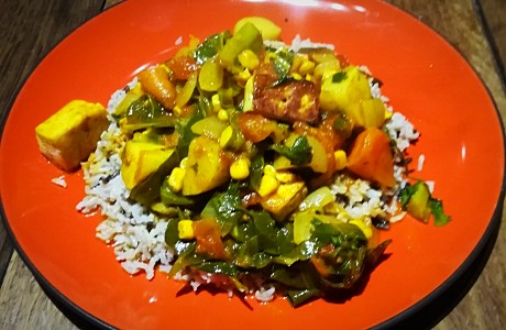 Helen's vegan curry recipe