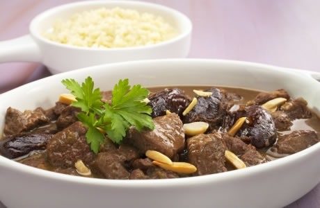 Lamb tagine nutritional information