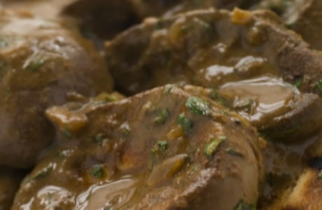 Lambs kidneys on toast recipe