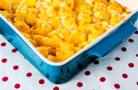 Macaroni cheese nutritional information