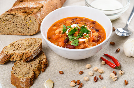 Mixed bean goulash recipe