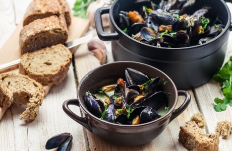 Moules mariniere recipe