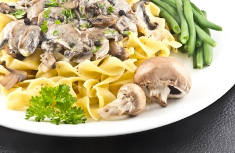 Mushroom stroganoff  recipe