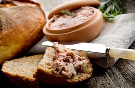 Pate and rocket sandwich recipe