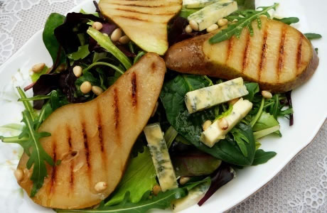 Pear and dolcelatte salad recipe