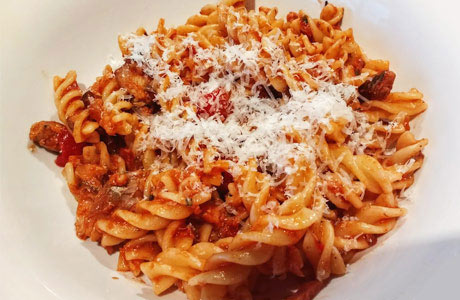 Pilchard Pasta recipe