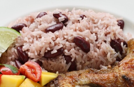 Rice and peas recipe