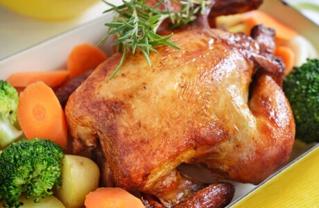 Roast guinea fowl recipe