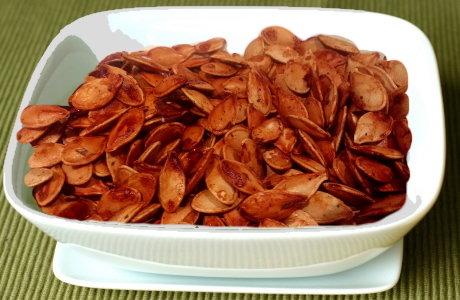 Roasted pumpkin seeds recipe