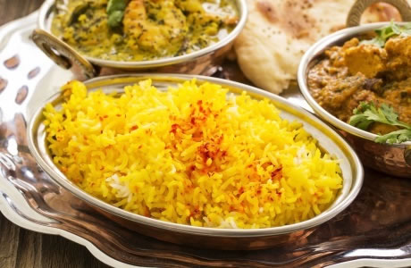 Saffron rice recipe