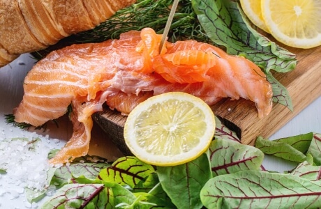 Salmon cured with gin recipe