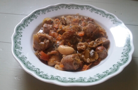 Sausage and bean casserole recipe