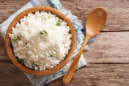 Simply cook cauliflower rice recipe