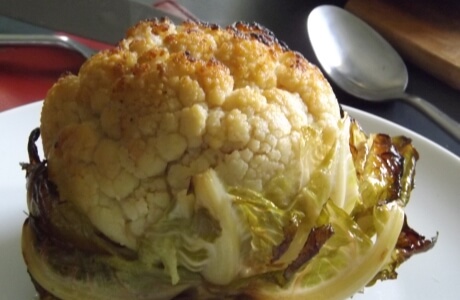 Simply cook cauliflower roasted  recipe