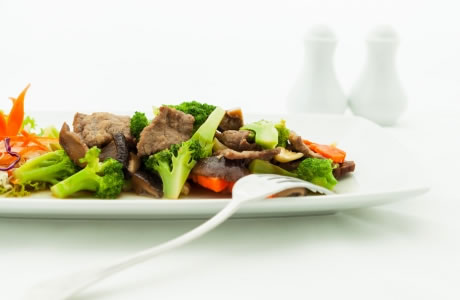Sliced beef in oyster sauce recipe