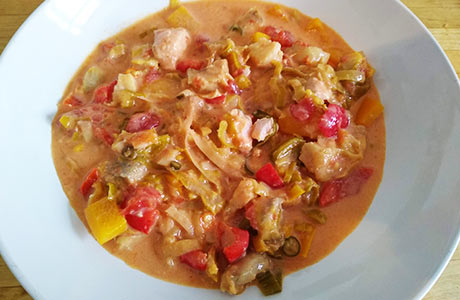 South American fish stew recipe