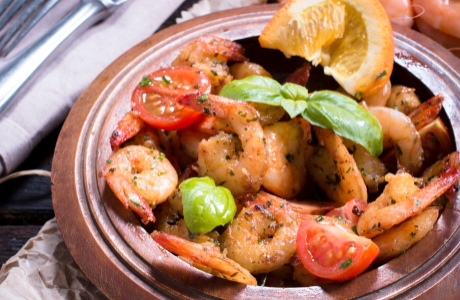 Spanish garlic prawns recipe