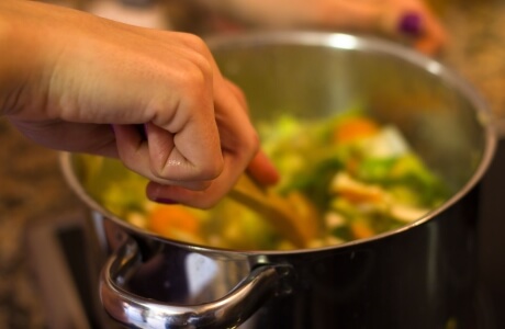 Spicy butter beans and Swiss chard recipe