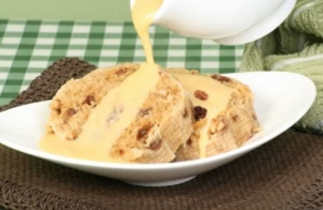 Spotted dick and custard recipe