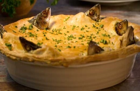 Stargazy pie recipe