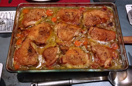 Swampy chicken recipe