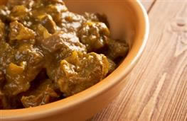 Magfale gosht curry (with peanut sauce) recipe