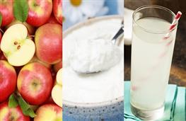 Apple yogurt & coconut water recipe