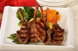 Barbecue lamb cutlets nutritional information