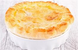 Fish pie with cheese pastry crust recipe