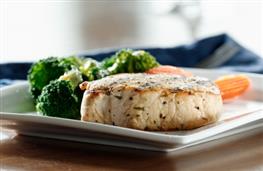 Pork chop, carrots and broccoli nutritional information