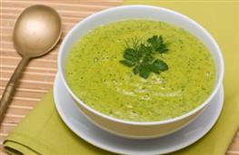 Potato and pea soup recipe