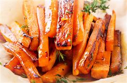 Roasted sweet potato with coconut oil recipe