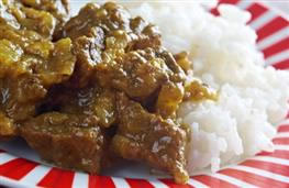 Sahelu shaak - beef curry recipe