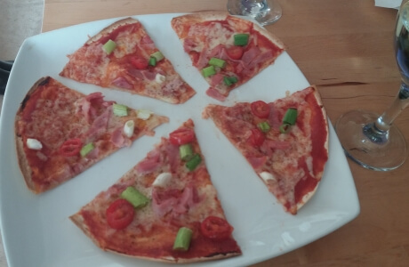 Tortilla pizzas recipe