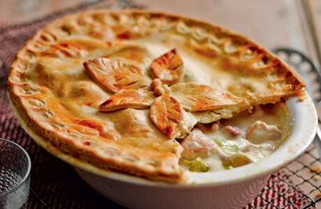 Turkey and ham pie recipe