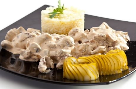 Veal stroganoff recipe