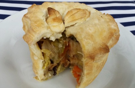 Vegan Chicken and Leek Pie recipe