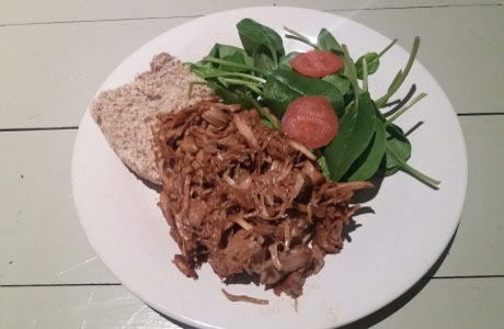 Vegan barbecue pulled pork - jackfruit recipe