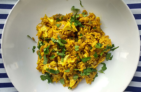 Vegan Kedgeree recipe