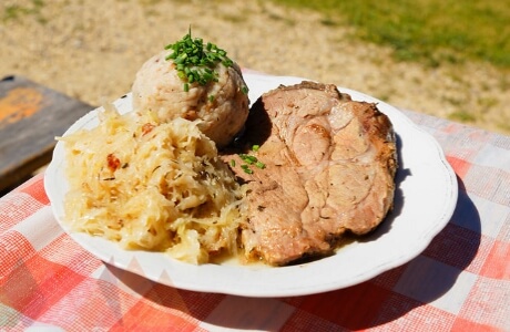 Viennese style roast pork recipe