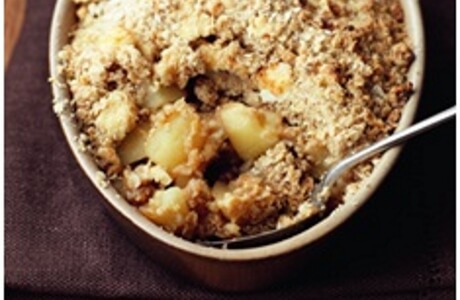 Wensleydale Oaty Apple Crumble recipe