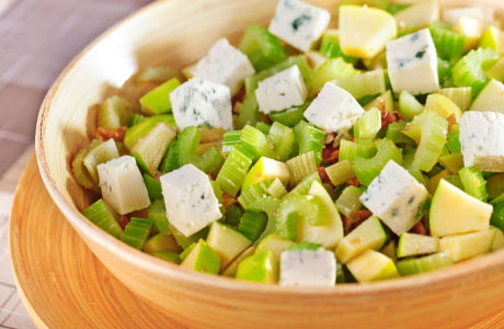 Celery apple and blue cheese salad recipe