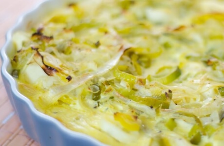 leeks in cheese sauce recipe