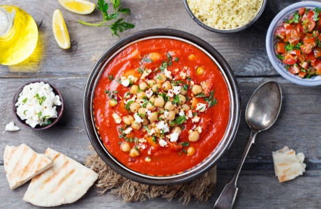 Moroccan chickpea soup recipe