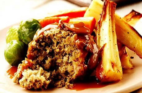 Vegetarian roast nutritional information