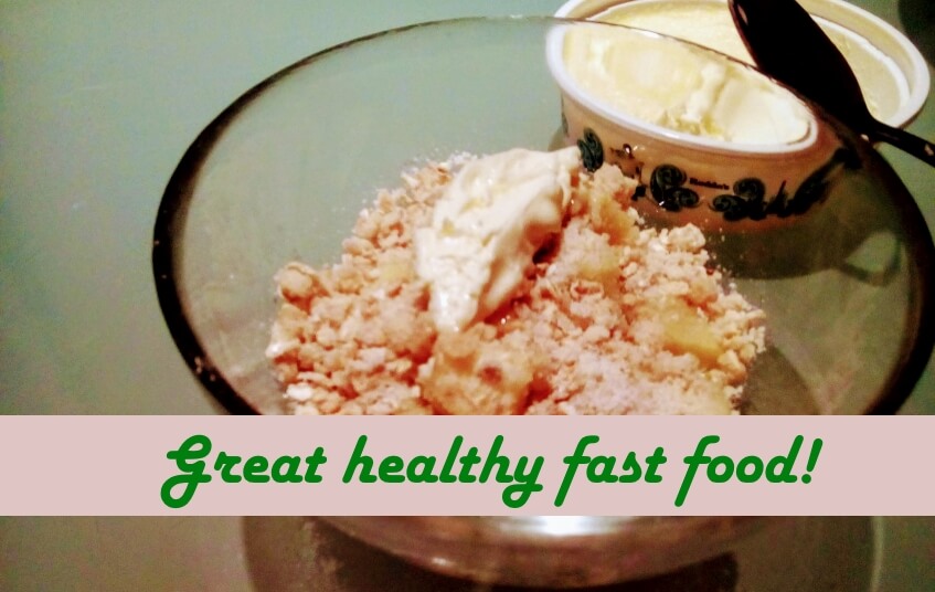 Great healthy fast food! blog image