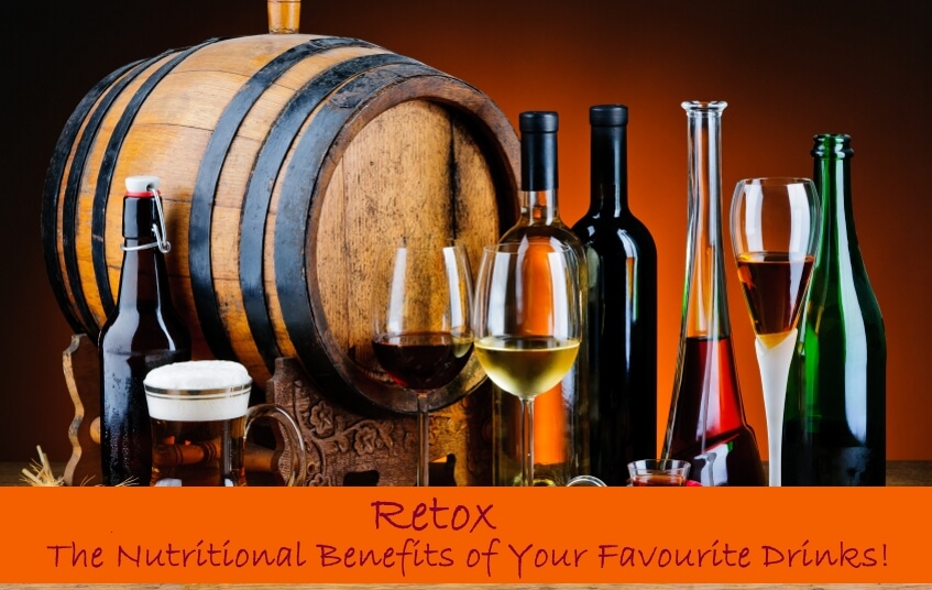 Retox -The Nutritional Benefits of Your Favourite Drinks! blog image